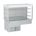 DROP-IN GEKOELDE VITRINE MET NACHTGORDIJN 3 x GN 1/1, L 1135 MM SEEVMC3
