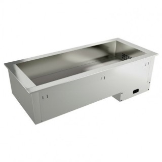 DROP-IN GEVENTILEERDE BAIN MARIE 3 x GN 1/1, L 1135 MM SEEBMV3