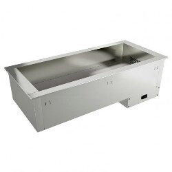 ELEMENT ENCASTRABLE BAIN MARIE VENTILE 3 x GN 1/1, L 1135 MM SEEBMV3