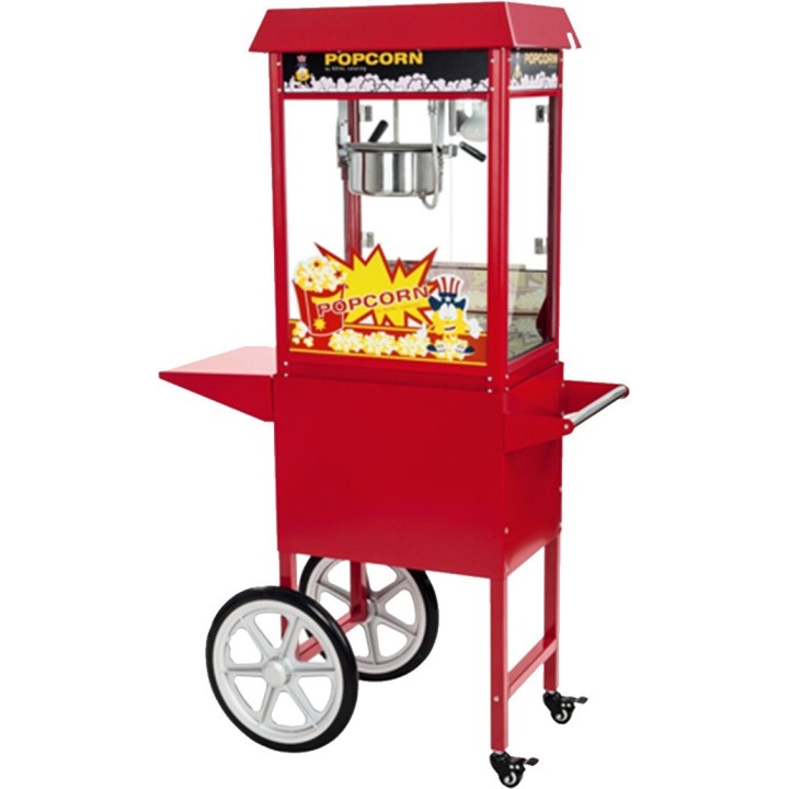 POPCORN MACHINE MET TROLLEY G-POPPRO 02