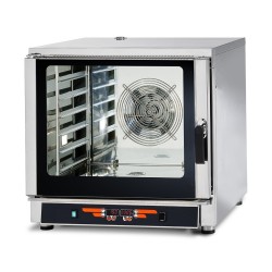 FOUR A CONVECTION ELECTRIQUE AVEC VAPEUR - 6 X GN 1/1 OU 600 X 400 MM - COMMANDES DIGITALES WATEC06D TECNODOM
