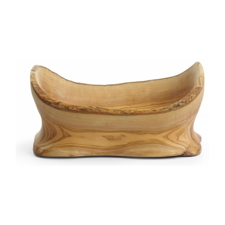 Bol décoratif en bois d’olivier