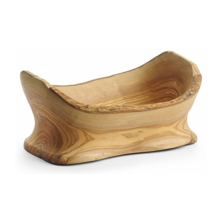 Bol décoratif en bois d’olivier