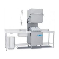 LAVE-VAISSELLE ELECTRONIQUE TRIPHASE AVEC DOSEUR A SAVON & DOSEUR DE RINCAGE DOCEAN81D ELETTROBAR