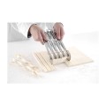 Rouleau multi-coupe avec 5 roulettes
