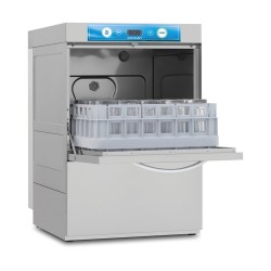 LAVE-VERRES ELECTRONIQUE MONOPHASE AVEC DOSEUR A SAVON, DOSEUR DE RINCAGE & POMPE DE DECHARGE DOCEAN41ODDP ELETTROBAR