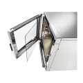 FOUR A CONVECTION ELECTRIQUE AVEC VAPEUR - 4 X GN 1/1 OU 600 X 400 MM - COMMANDES DIGITALES WATEC04D TECNODOM