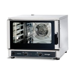 ELECTRISCHE CONVECTIEOVEN MET STOOM - 4 X GN 1/1 OF 600 X 400 MM - MECANISCHE BEDIENING WATEC04M TECNODOM