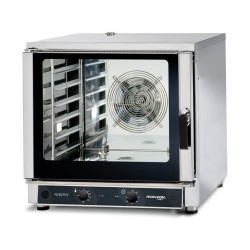 FOUR A CONVECTION ELECTRIQUE AVEC VAPEUR - 6 X GN 1/1 OU 600 X 400 MM - COMMANDES MECANIQUES WATEC06M TECNODOM