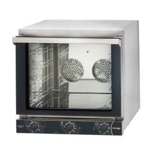 FOUR A CONVECTION ELECTRIQUE AVEC GRILL - 4 X 435 X 350 MM - COMMANDES MECANIQUES WATEC59RG TECNODOM