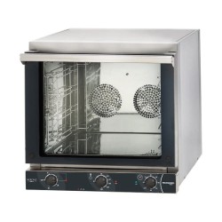 FOUR A CONVECTION ELECTRIQUE AVEC GRILL - 4 X 435 X 350 MM - COMMANDES MECANIQUES WATEC59RG TECNODOM