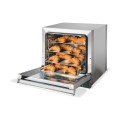 FOUR A CONVECTION ELECTRIQUE AVEC GRILL - 4 X 435 X 350 MM - COMMANDES MECANIQUES WATEC59RG TECNODOM