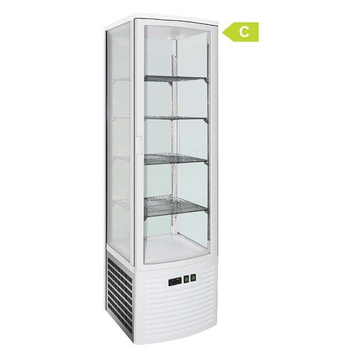 VITRINE D'EXPOSITION PANORAMIQUE 280 L FERF280 FORCAR