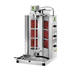ELECTRISCHE GYROS, 6 INFRAROOD WEERSTANDEN, 30 KG EGYR060 FIMAR