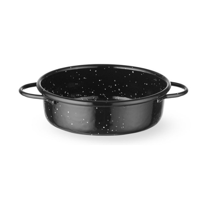 Plat de cuisson, émaillé