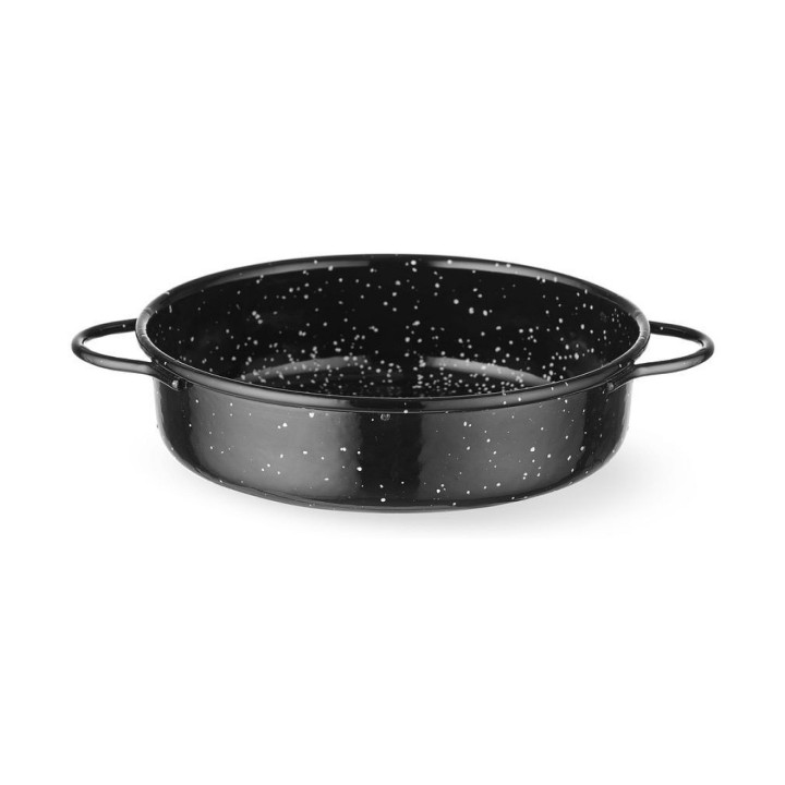 Plat de cuisson, émaillé