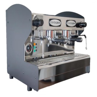 MACHINE A CAFE PROFESSIONNELLE, 2 GROUPES COMPACT, AUTOMATIQUE