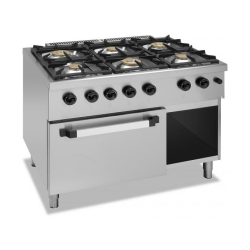 6 BRANDERSFORNUIS GAS OP GASOVEN GN 2/1 E6GFG MBM