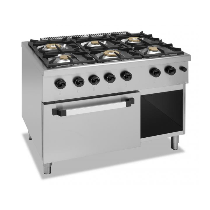 6 BRANDERSFORNUIS GAS OP GASOVEN GN 2/1 E6GFG MBM