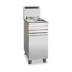 FRITEUSE GAS 1 x 14 L OP GESLOTEN KAST REGF15S MBM