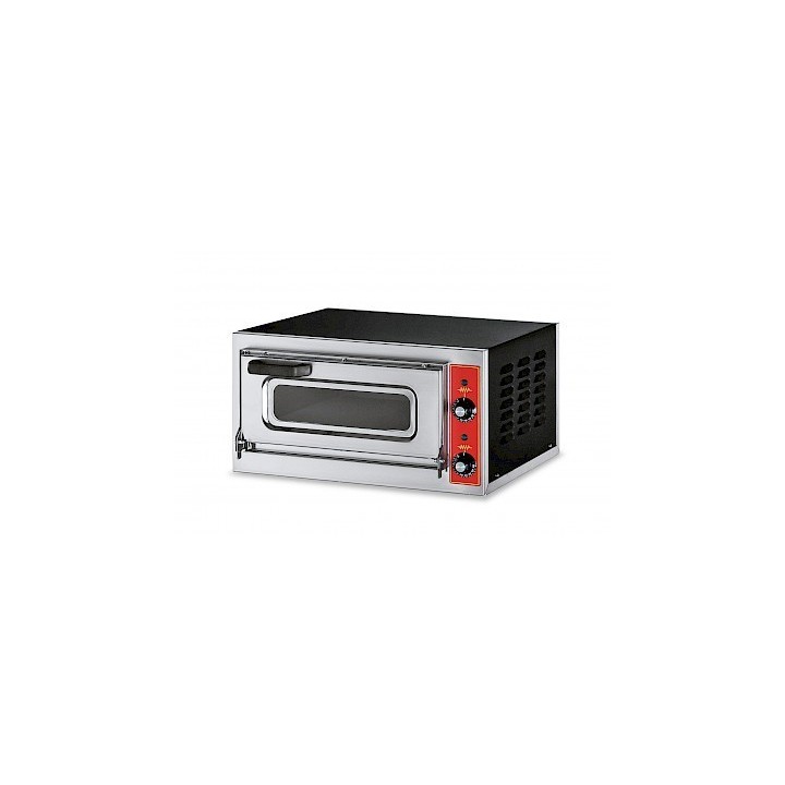 PROFESSIONELE COMPACTE ELECTRISCHE PIZZA OVEN, 1 X PIZZA Ø 400 MM VEMICROV GGF