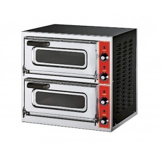 FOUR A PIZZA ELECTRIQUE PROFESSIONNEL COMPACT, 2 X PIZZA Ø 400 MM VEMICRO2V GGF