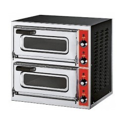FOUR A PIZZA ELECTRIQUE PROFESSIONNEL COMPACT, 2 X PIZZA Ø 400 MM VEMICRO2V GGF