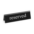 Chevalet de table réservé