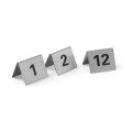 Chevalets de table numérotés