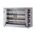 ROTISSOIRE A POULETS GAZ, 3 BROCHES, MAX 12 POULETS ROTG12EKO FECA