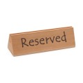 Chevalet de table réservé
