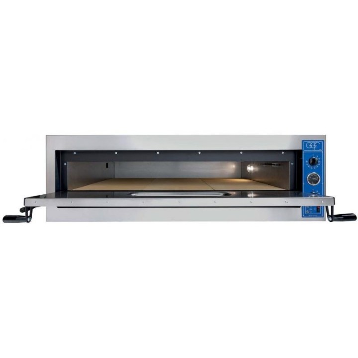 PROFESSIONELE ELECTRISCHE PIZZA OVEN IN BREEDTE, 1 X 6 PIZZA Ø 360 MM, MECHANISCHE BEDIENING, TRIFASE VE06LX GGF