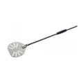 RONDE GEPERFOREERDE RVS SCHEP Ø 230 MM MET STEEL 1500 MM VEALICE23P