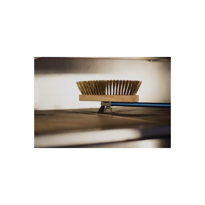 ORIENTEERBARE BORSTEL VOOR PIZZA-OVENS MET SCHRAPER VEALICEBR