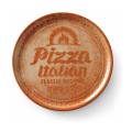 Assiette à pizza Recipe Collection Terracotta