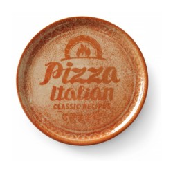 Assiette à pizza Recipe Collection Terracotta