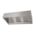 RECHTHOEKIGE MURALE DAMPKAP ZONDER MOTOR P 900 MM, L 1500 MM JHMR150/09