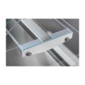 GEVENTILEERDE GEKOELDE TOONBANK (D 900 MM), RECHTE RUITEN, L 1040 MM FM0810VD TECNODOM