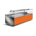 COMPTOIR VITRINE REFRIGERE VENTILE (900 MM), VITRES DROITES, L 1040 MM FM0810VD TECNODOM