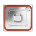 Couvercle pour bacs GN avec bord en silicone