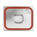 Couvercle pour bacs GN avec bord en silicone