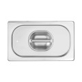 Couvercle pour bacs GN avec bord en silicone