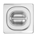 Couvercle pour bacs GN avec bord en silicone