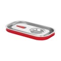 Couvercle gastronorme avec bord en silicone