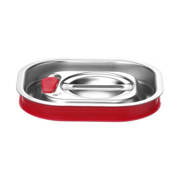Couvercle gastronorme avec bord en silicone