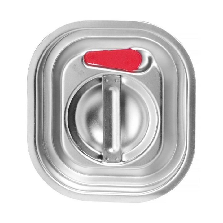 Couvercle gastronorme avec bord en silicone