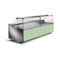 COMPTOIR VITRINE REFRIGERE VENTLE (1000 MM), VITRES DROITES, L 1040 MM FM0910VD TECNODOM