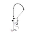 Robinet avec douchette, montage mural