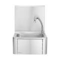 Lave-mains sans contact, avec commande genou