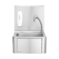 Lave-mains sans contact, avec commande genou